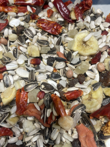 Papegaaien voer met extra fruit 10 kg